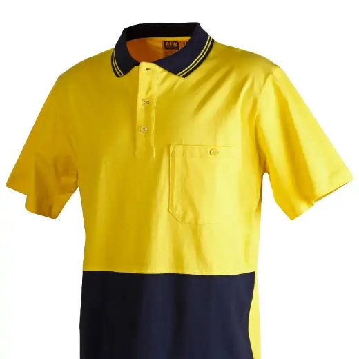 Picture of Winning Spirit, Mens Jersey Safety Polo